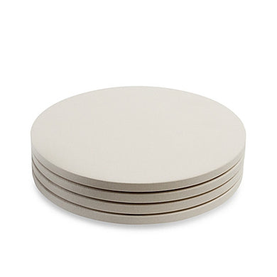 Pizzacraft™ Round Ceramic Mini Pizza Stones (Set of 4)